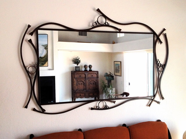Large Custom Mirror Frame - Contemporary - Wall Mirrors - san diego ...