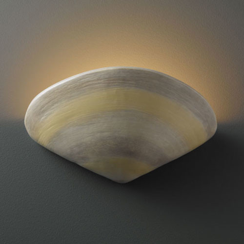 Ambiance Clam Shell Clam Shell Bathroom Wall Sconce Modern Bathroom