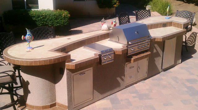 Backyard BBQ Island - contemporary - grills - los angeles - by 