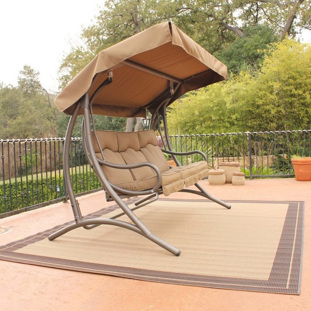 outdoor canopy swing