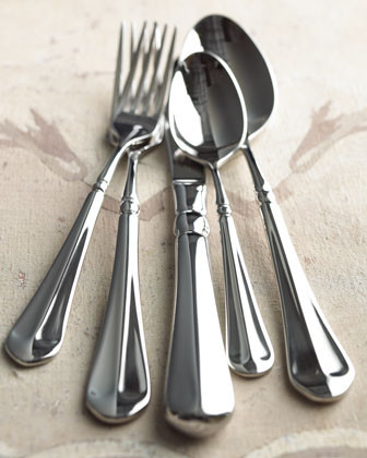 Wallace Silversmiths 45-Piece French Countryside Flatware ...