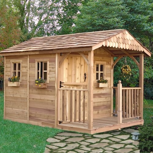 Outdoor Living Today SR812 Santa Rosa 8 x 12 ft. Garden Shed 