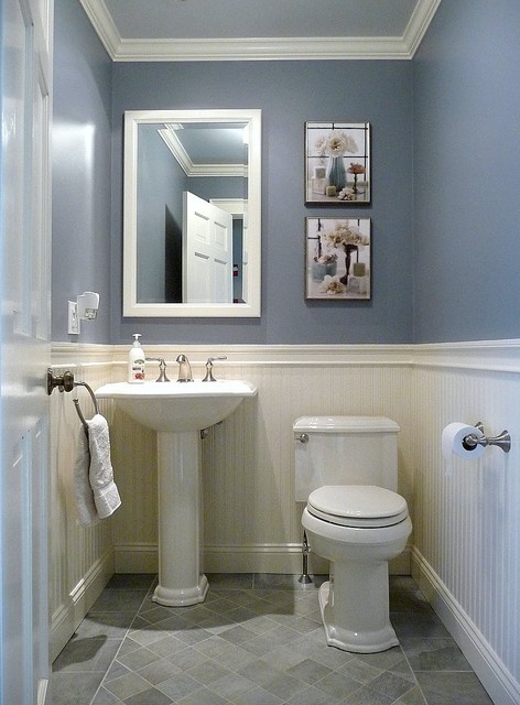 Dunstable Victorian Bathroom - Traditional - Powder Room ...