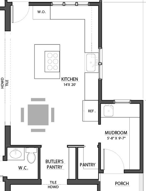 Need help with kitchen layout