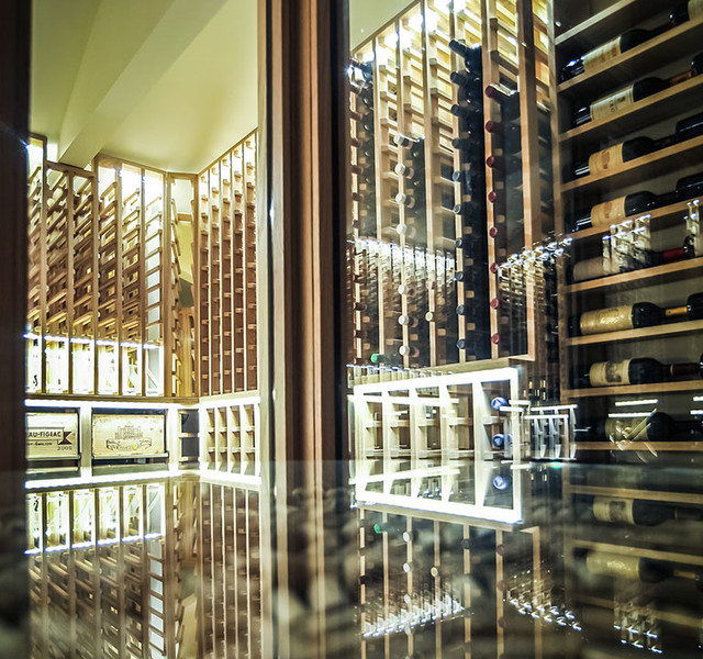 White American Oak Wine Cellar Farmhouse Wine Cellar south east