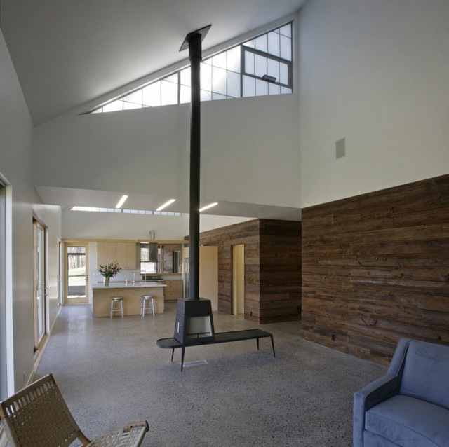 modern living room by Lynn Gaffney Architect, PLLC