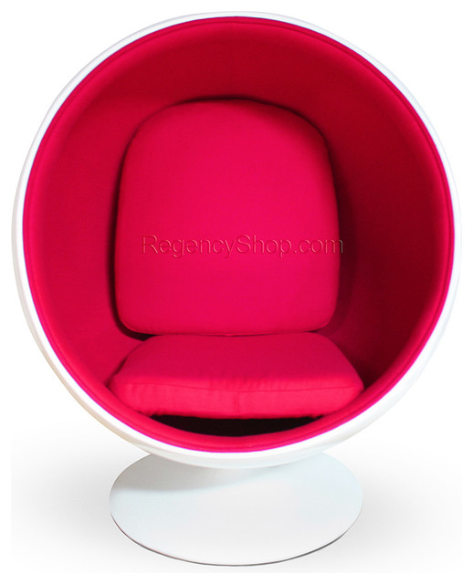 Ball Chair Pink Modern Armchairs And Accent Chairs los angeles