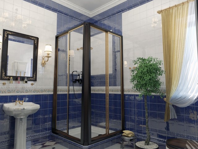 Lompier Interior Group traditional-bathroom