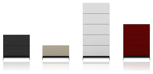 Brix Narrow Storage (Build Your Own) modern-nightstands-and-bedside ...