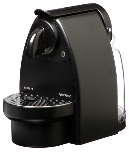 Nespresso C91 Black Essenza Manual Espresso Maker - Contemporary - Coffee And Tea Makers - by ...