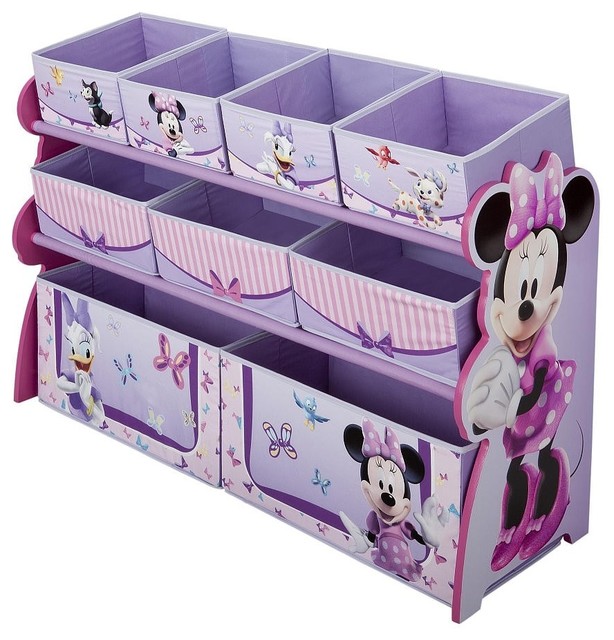 minnie mouse toy bin