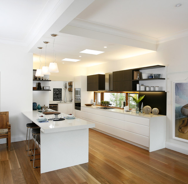 It's big and very sleek - modern - kitchen - sydney - by Cradle ...
