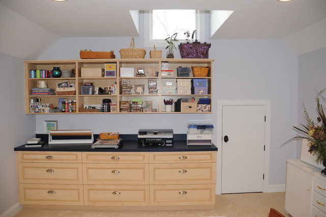 traditional home office by Pine Street Carpenters & The Kitchen Studio