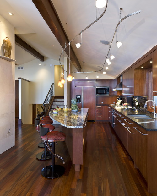 20 Kitchen Track Lighting Ideas To Get Your Cooking On Track