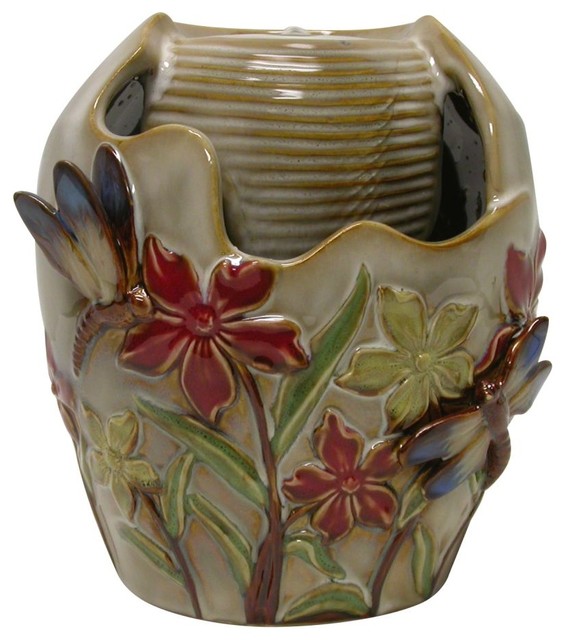 Ceramic Tabletop Fountain CTT104 Modern Outdoor Fountains And