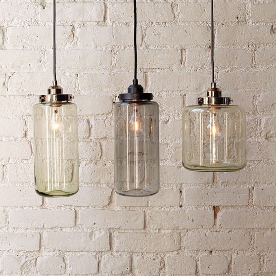 Glass Jar Pendants  Contemporary  Pendant Lighting  by 