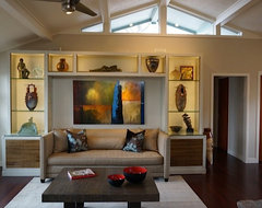 Town Mountain Renovation contemporary living room