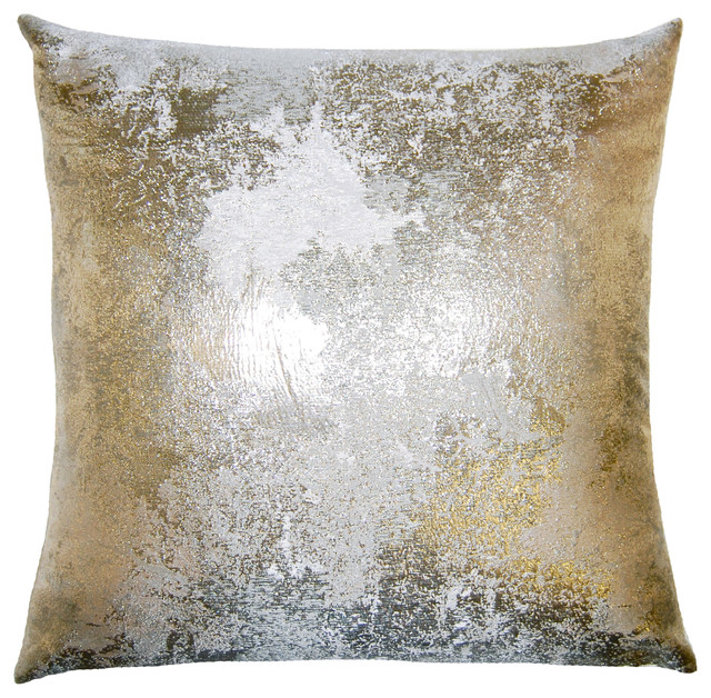 Brillante Pillow, Antiqued Pillow Contemporary Decorative Pillows