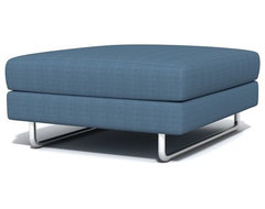 Hamlin Ottoman contemporary ottomans and cubes