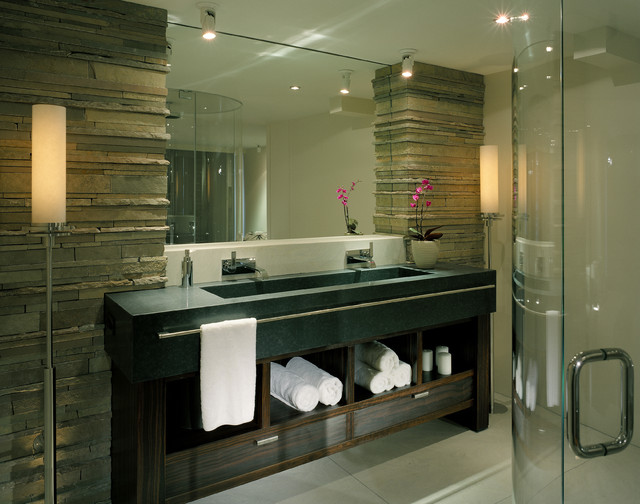 Master Bathroom & Vanity - contemporary - bathroom - seattle - by ...