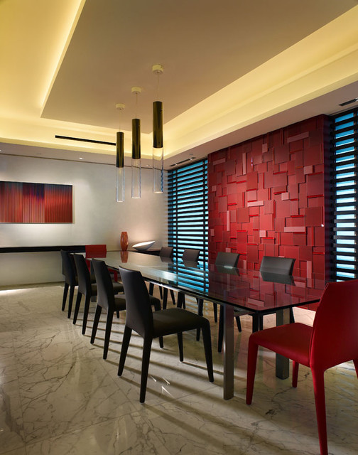 Miami Beach - Apartment by PepeCalderindesign - Miami interior designers -Modern modern dining room