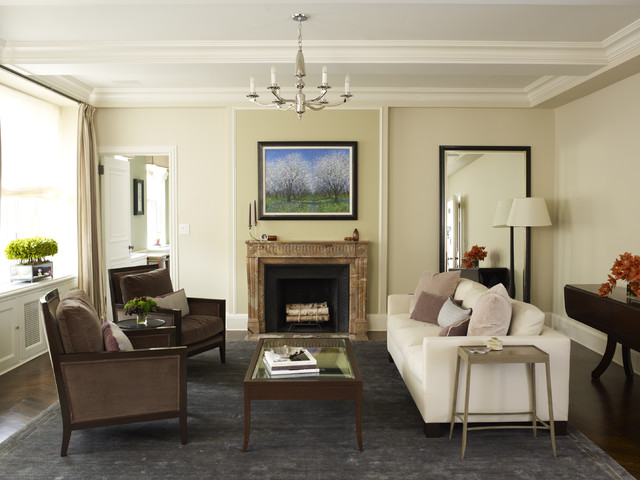 transitional living room - traditional - living room - new york ...