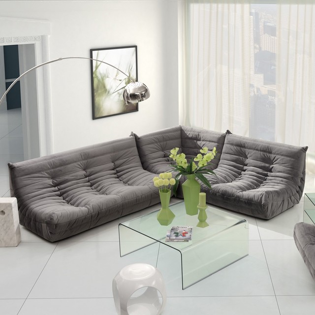 Zuo Modern Circus Sectional Sofa Set - Modern - Sectional Sofas ...