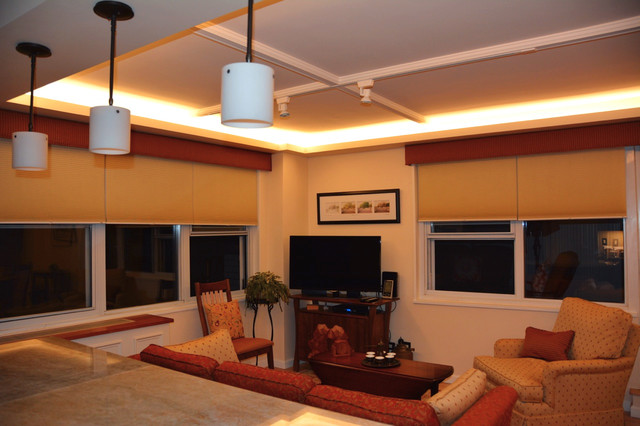 LED Ceiling Cove Lighting - Contemporary - Living Room ...