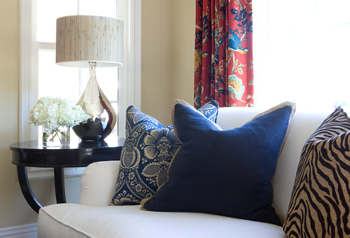 Eclectic Living Room by Irvine Interior Designers & Decorators Blackband Design