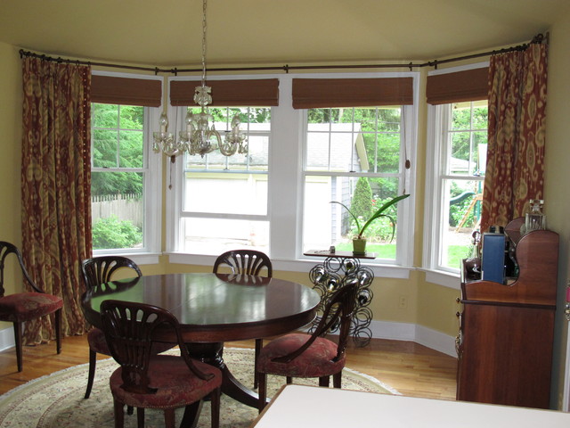 Drapery panels - traditional - dining room - new york - by R ...