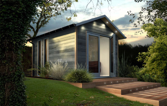 Dual Office Studio - Contemporary - Prefab Studios - by Decorated Shed