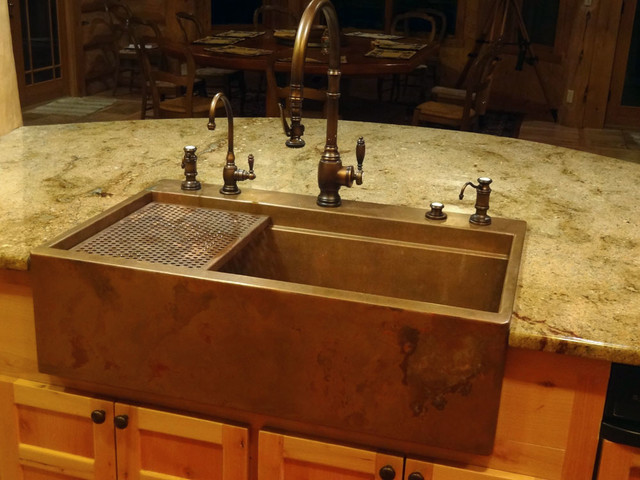 rachiele copper kitchen sink