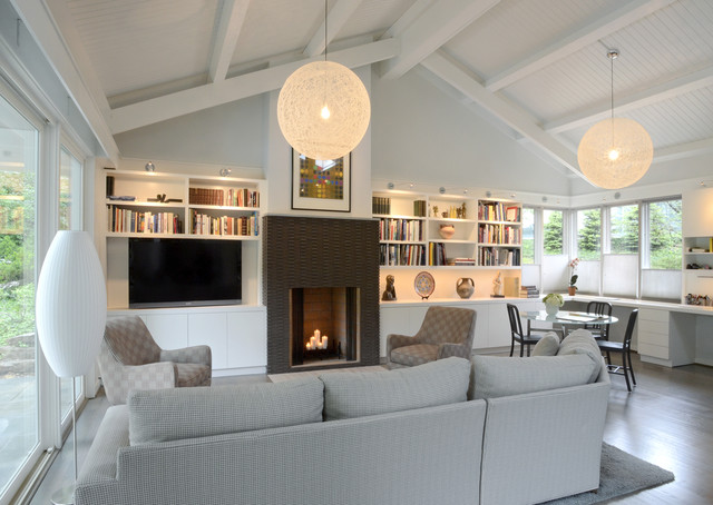 Grandin Residence - modern - living room - cincinnati - by Drawing 
