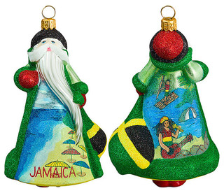 glitterazzi international jamaica santa ornament glitterazzi international jamaica santa ornament