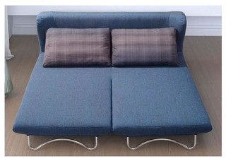 Sleeper Sofa In Blue - Contemporary - Futons - By IvgStores