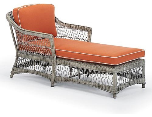 Campagna Outdoor Chaise Lounge Chair Cushion - Frontgate, Patio ...