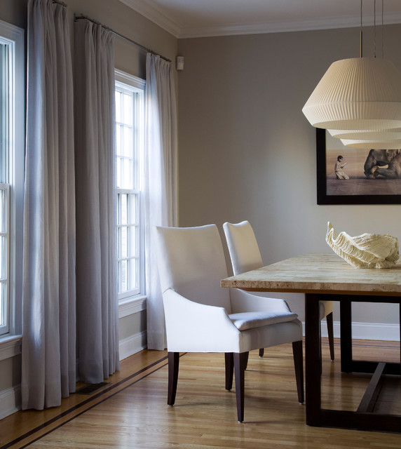 Connecticut Home contemporary dining room