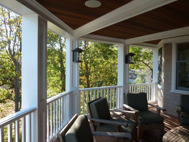 Little Harbor Cohasset Renovation traditional-porch