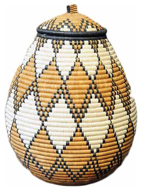 Zulu Basket - Traditional - Baskets - new york - by Second Shout Out