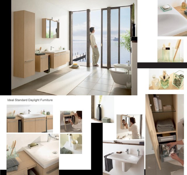 Ideal Standard Daylight Furniture contemporary-bathroom