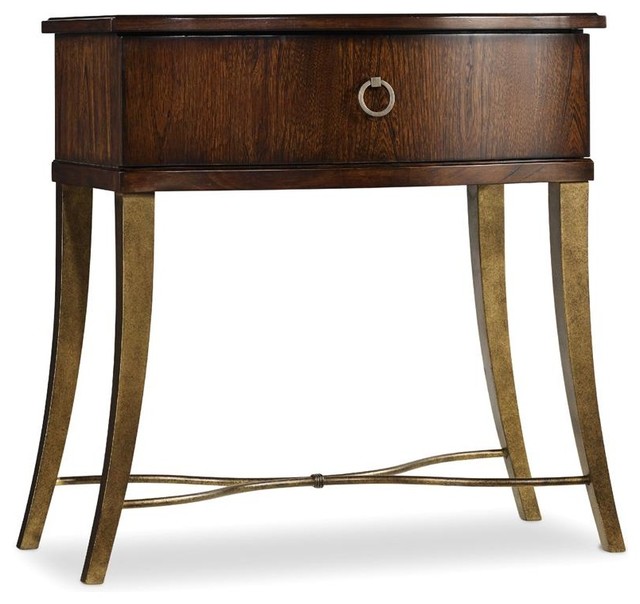 Dossier Accent Nightstand Transitional Nightstands And Bedside