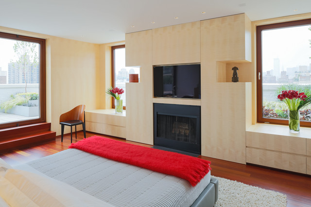 Park Avenue Penthouse contemporary bedroom