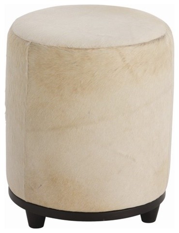 Arteriors Wimberley Leather Ottoman contemporary-footstools-and-ottomans