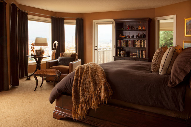 traditional bedroom by Garrison Hullinger Interior Design Inc.