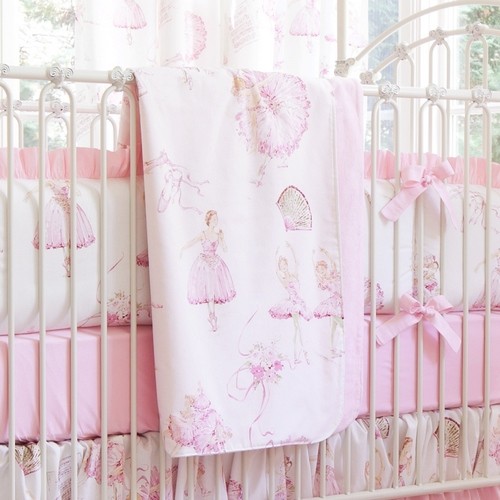 Royal Ballet Crib Blanket