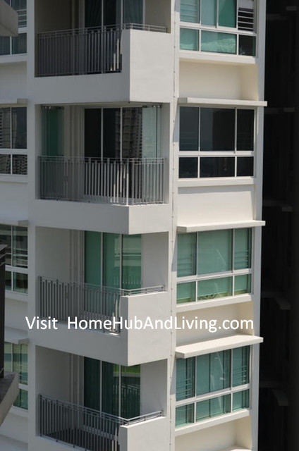 Singapore HDB AMK DBSS Frameless Doors, Balcony (Glass Curtain, smart window)