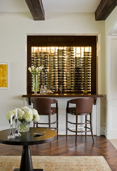 MICHAEL MOLTHAN LUXURY HOMES mediterranean wine cellar