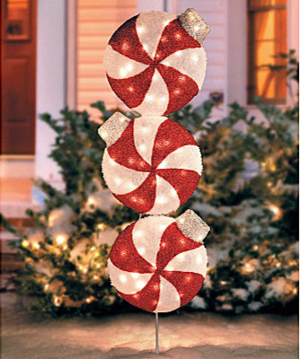 lighted peppermint christmas yard art contemporary lighted peppermint christmas yard art contemporary