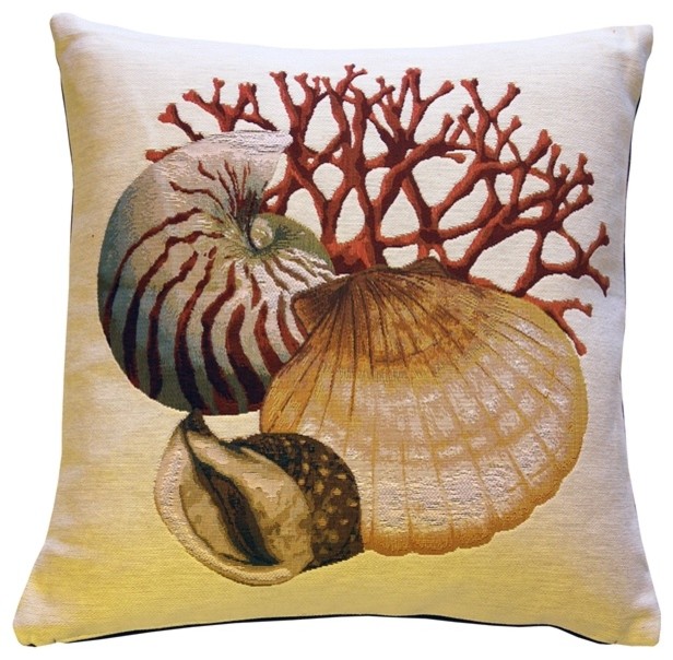  Nautical Throw Pillow - Beach Style - Decorative Pillows - by Pillow