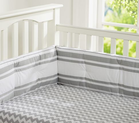 Chevron Print Baby Boy Bedding